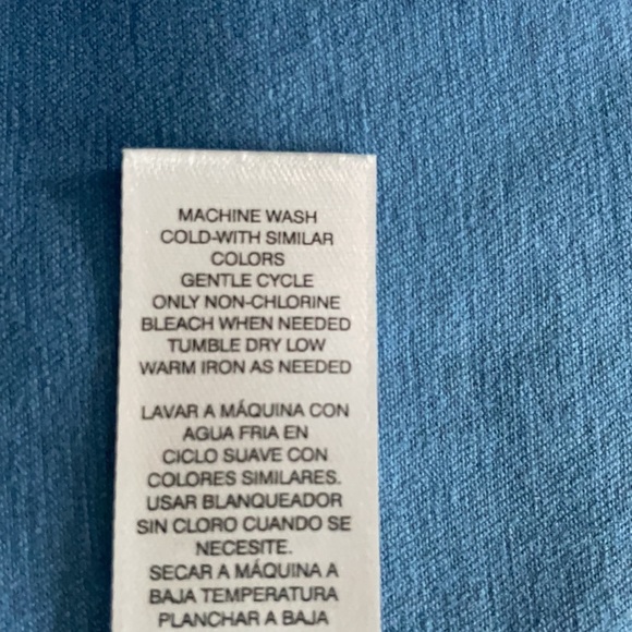 Sky Blue Chico’s Denim Jacket with Fraying Boho Chic  Festival StyleSize S - Picture 7 of 9